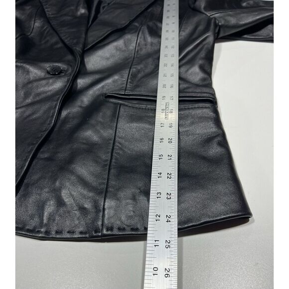 Tannery West Black Leather Women Jacket Size M‎ - Picture 9 of 10